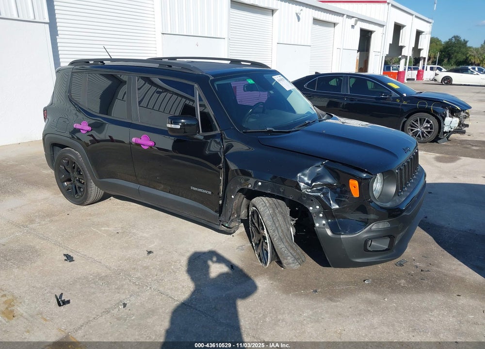 2017 JEEP RENEGADE ALTITUDE FWD VIN: ZACCJABB8HPF57632
