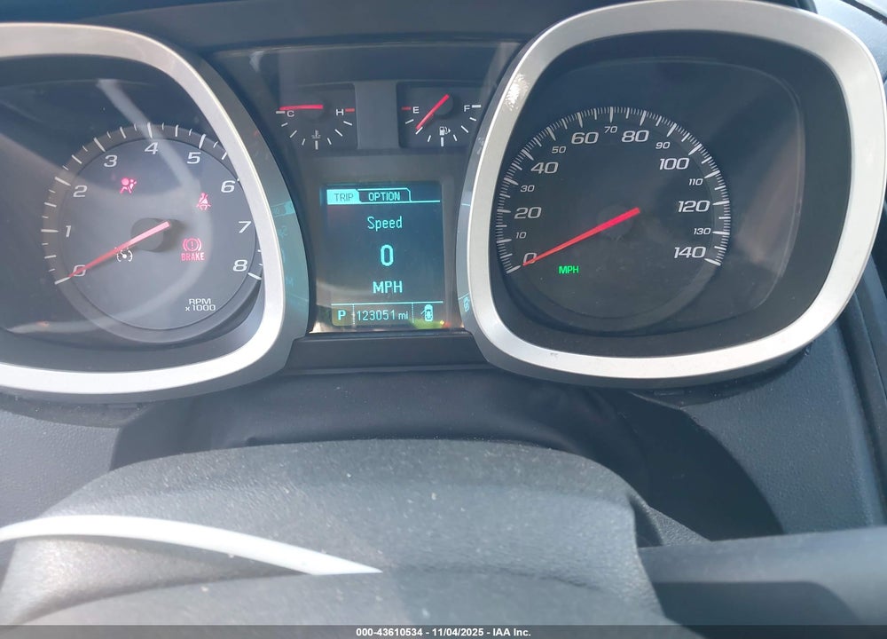 2013 CHEVROLET EQUINOX 1LT VIN: 2GNALDEK4D1163717
