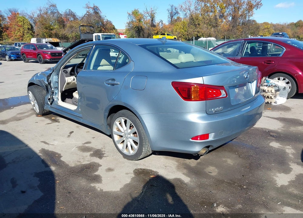 2009 LEXUS IS 250 VIN: JTHCK262895034343