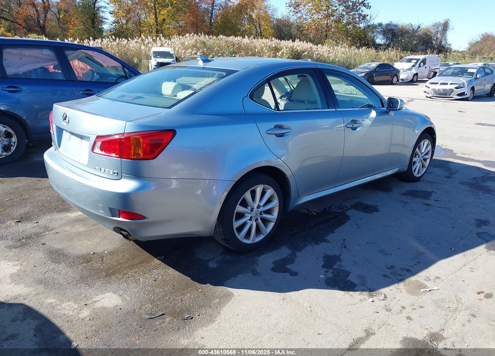 2009 LEXUS IS 250 VIN: JTHCK262895034343