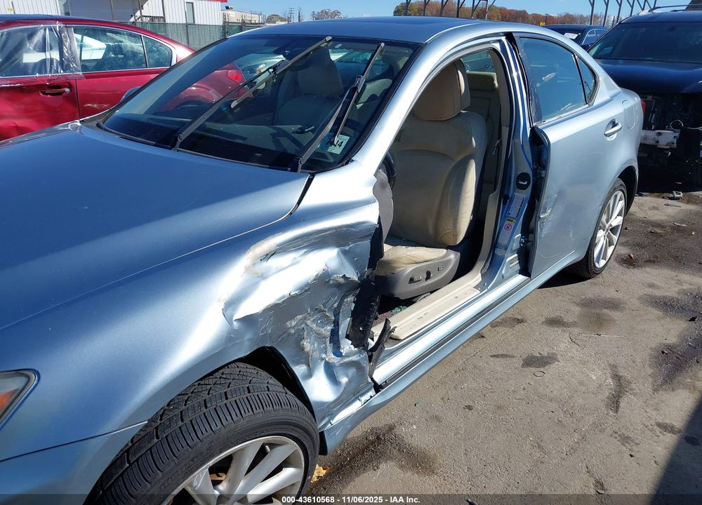 2009 LEXUS IS 250 VIN: JTHCK262895034343