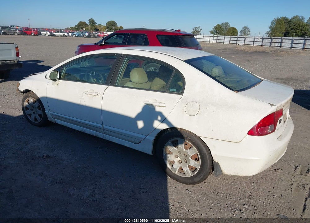 2008 HONDA CIVIC LX VIN: 1HGFA16558L050937