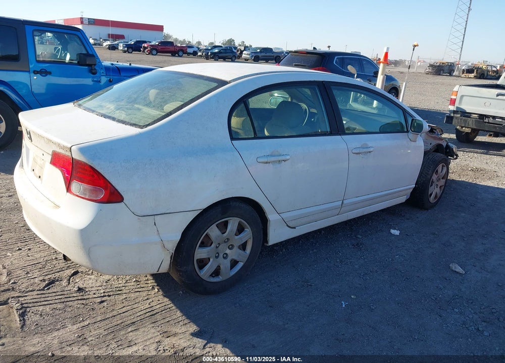 2008 HONDA CIVIC LX VIN: 1HGFA16558L050937