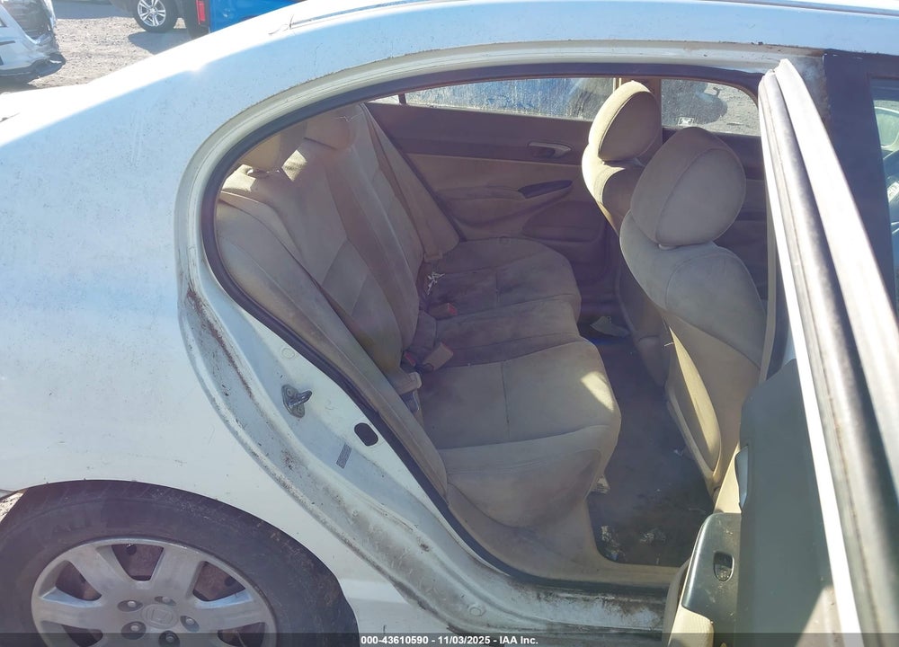 2008 HONDA CIVIC LX VIN: 1HGFA16558L050937