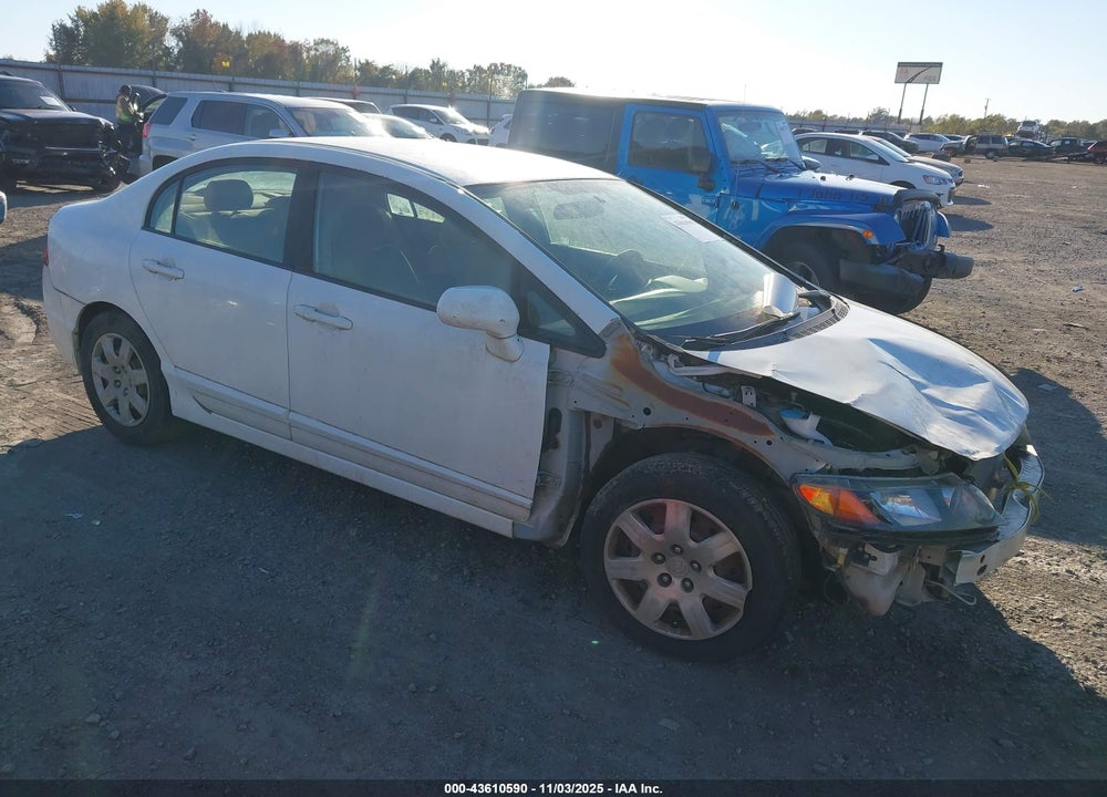 2008 HONDA CIVIC LX VIN: 1HGFA16558L050937