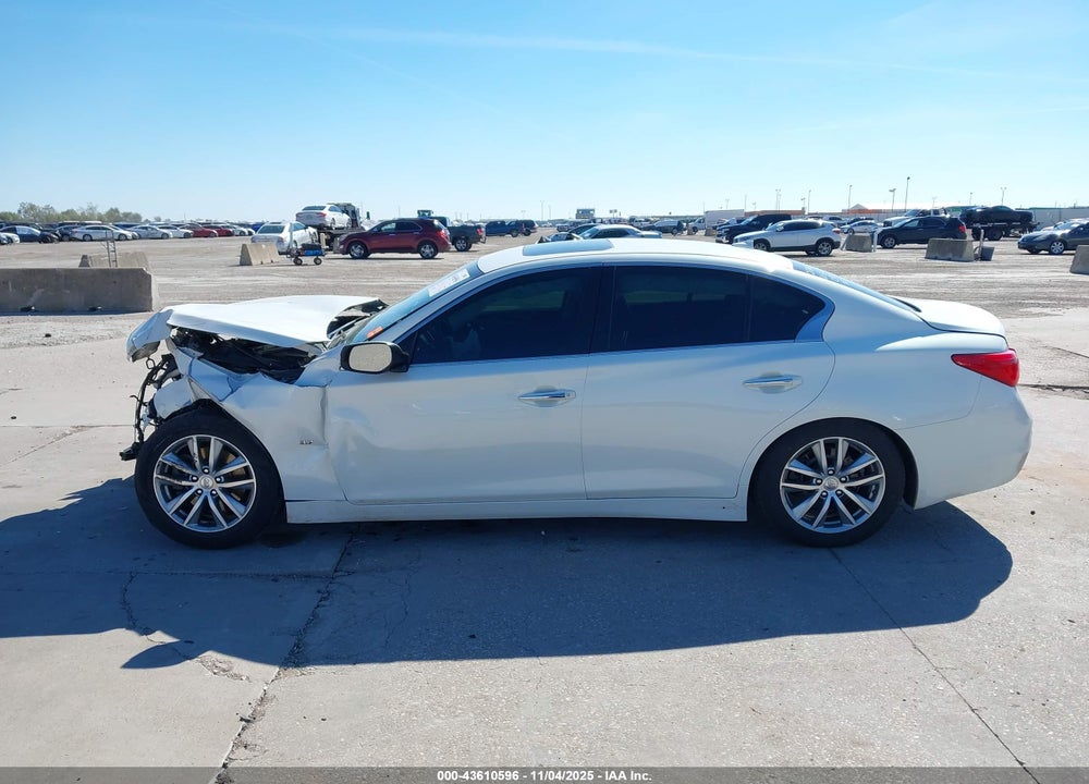 2014 INFINITI Q50 PREMIUM VIN: JN1BV7AP3EM685791
