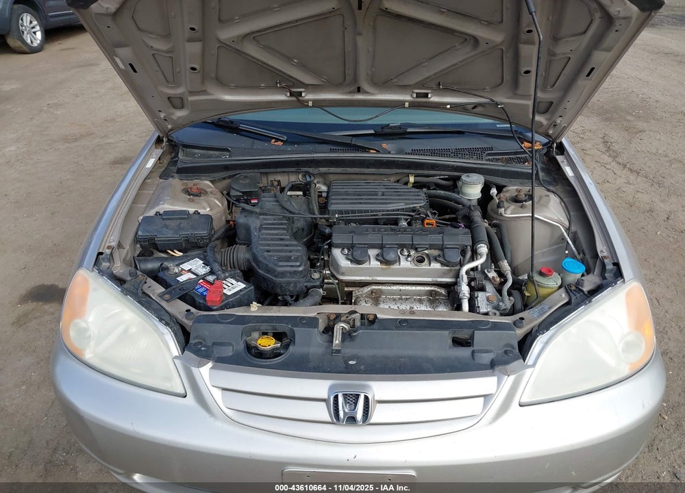 2001 HONDA CIVIC LX VIN: 2HGES16521H514410