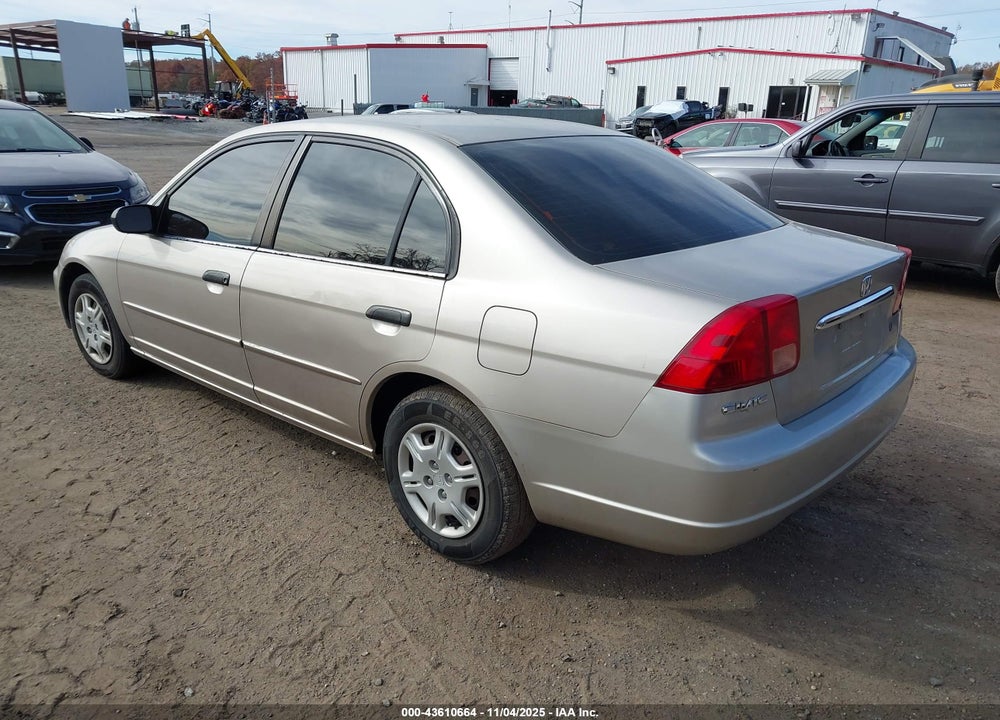 2001 HONDA CIVIC LX VIN: 2HGES16521H514410
