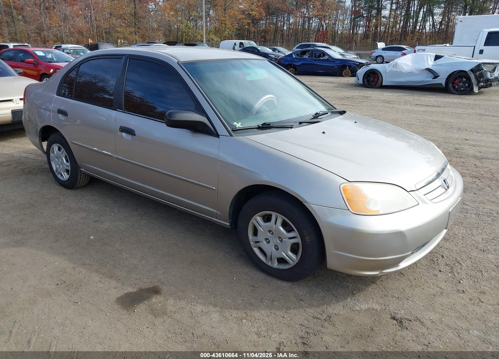 2001 HONDA CIVIC LX VIN: 2HGES16521H514410