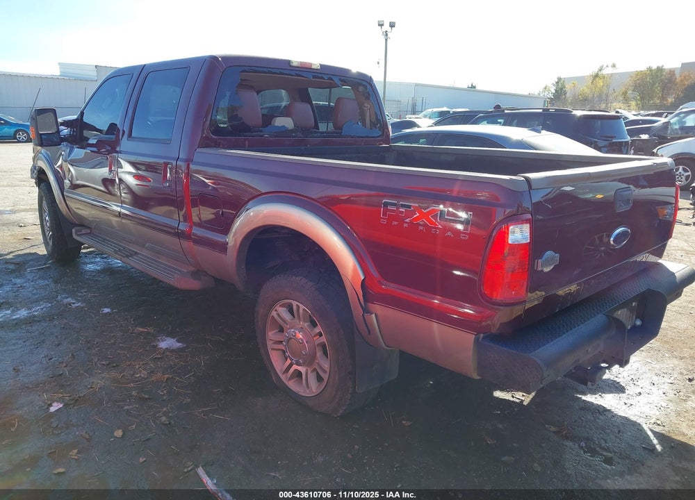2011 FORD F-350 LARIAT VIN: 1FT8W3BT8BEB39583