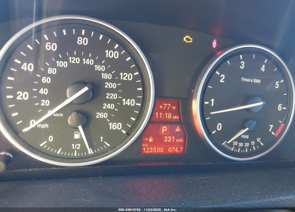 2009 BMW X5 XDRIVE48I VIN: 5UXFE83589L309386