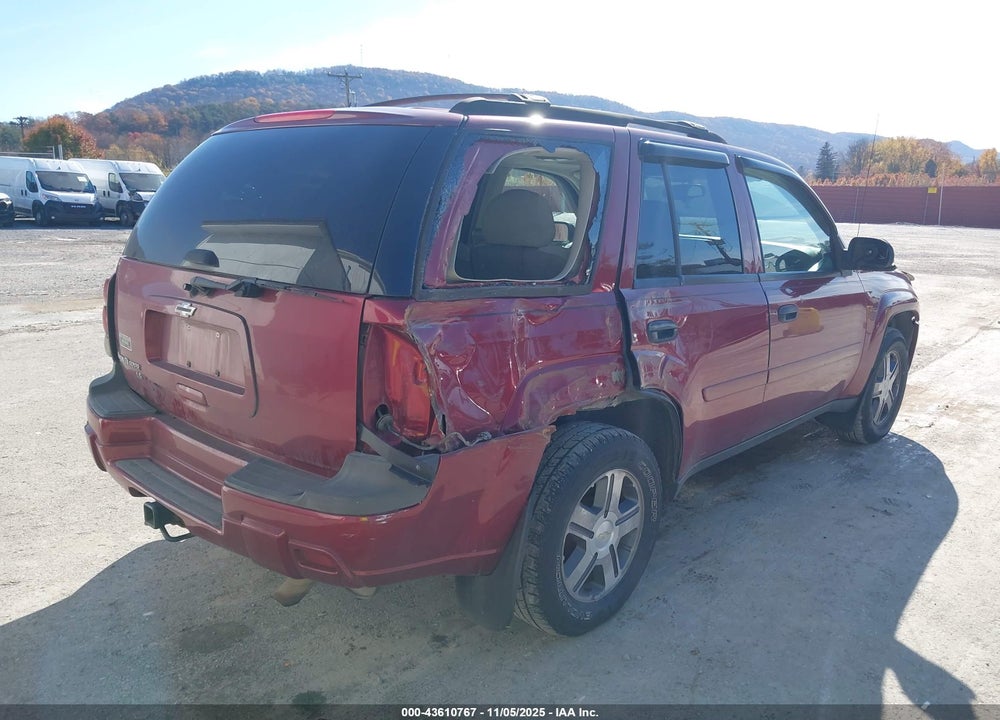 2006 CHEVROLET TRAILBLAZER VIN: 1GNDT13S662290910