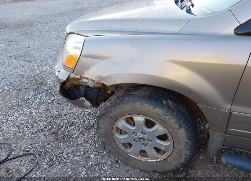 2004 HONDA PILOT EX-L VIN: 2HKYF18604H531501