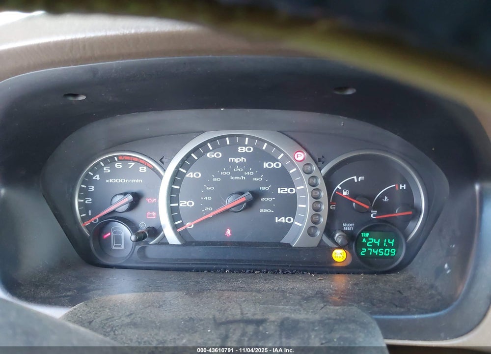 2004 HONDA PILOT EX-L VIN: 2HKYF18604H531501
