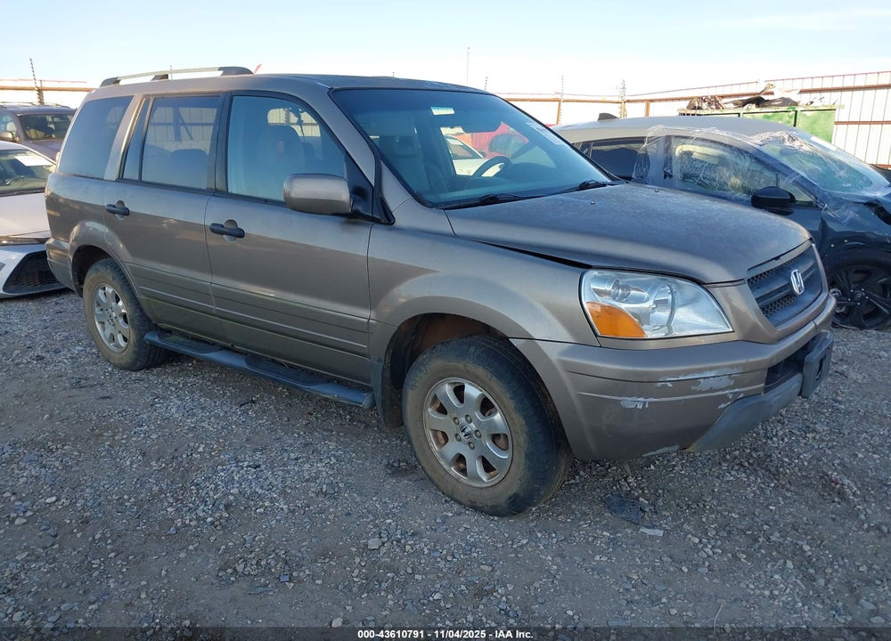 2004 HONDA PILOT EX-L VIN: 2HKYF18604H531501