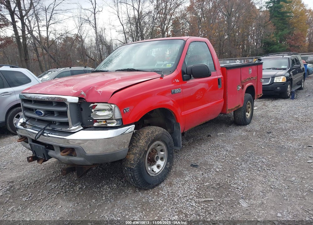 2004 FORD F350 SRW SUPER DUTY VIN: 1FDSF31S34EE09557