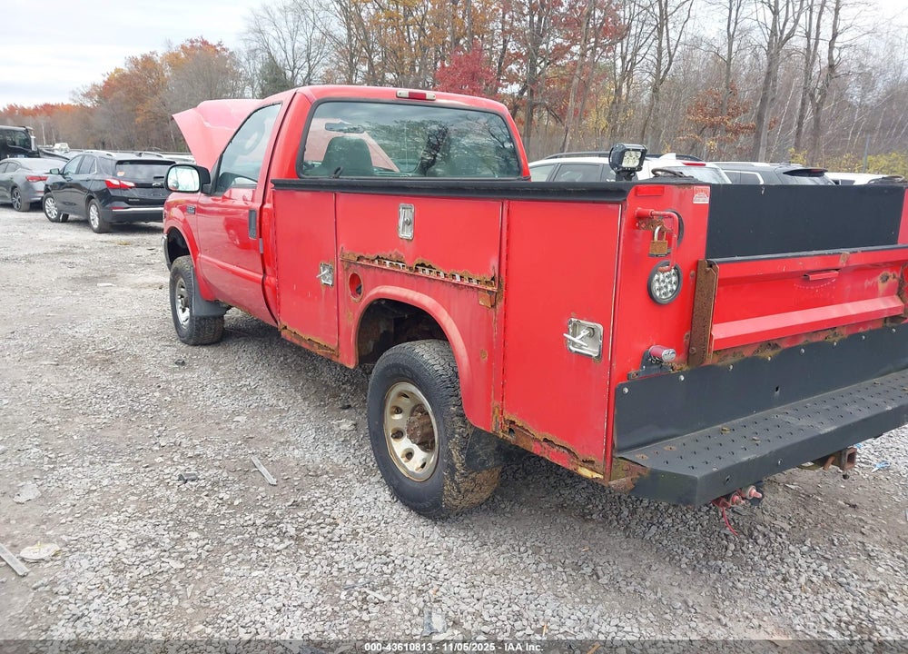 2004 FORD F350 SRW SUPER DUTY VIN: 1FDSF31S34EE09557