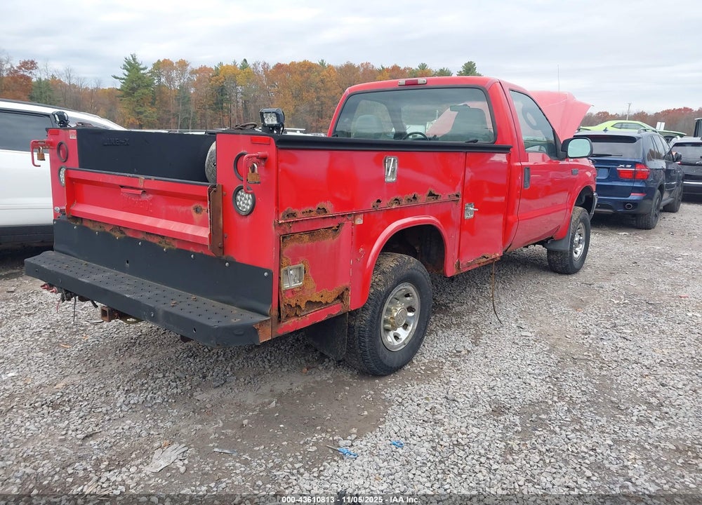 2004 FORD F350 SRW SUPER DUTY VIN: 1FDSF31S34EE09557