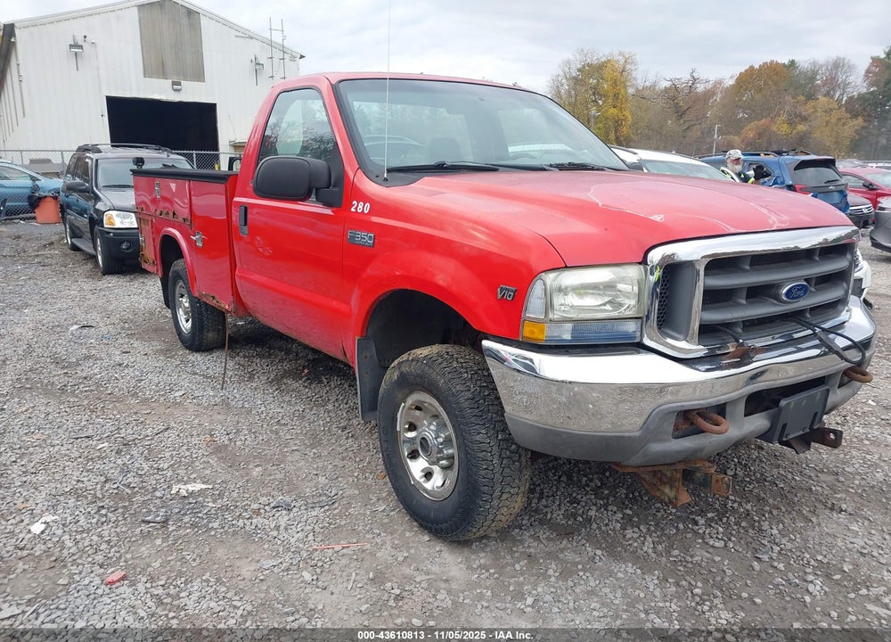 2004 FORD F350 SRW SUPER DUTY VIN: 1FDSF31S34EE09557