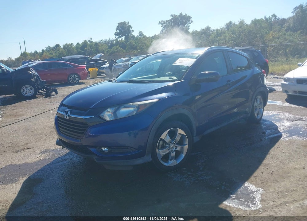 2016 HONDA HR-V EX-L VIN: 3CZRU5H7XGM756558