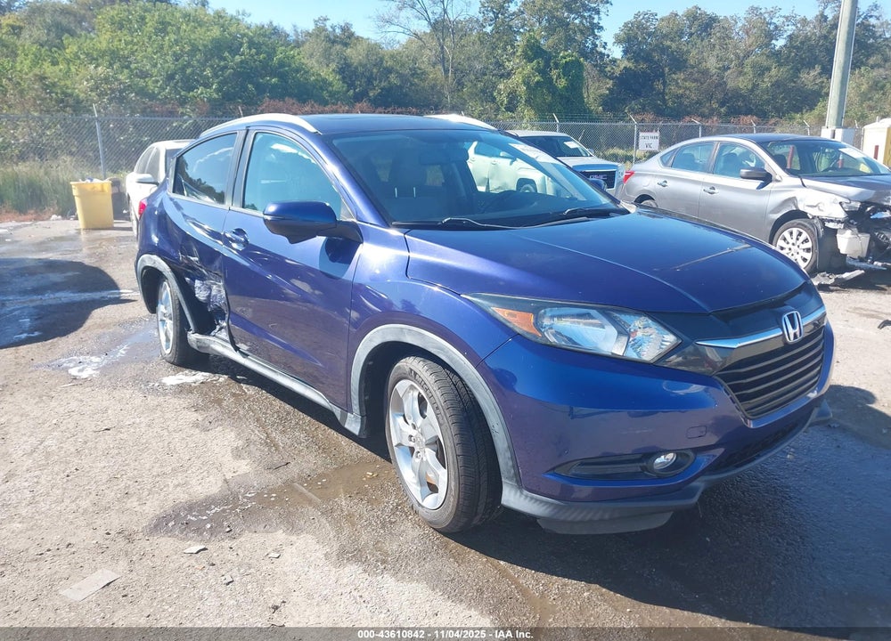 2016 HONDA HR-V EX-L VIN: 3CZRU5H7XGM756558