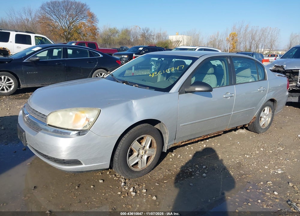 2005 CHEVROLET MALIBU LS VIN: 1G1ZT52845F184385