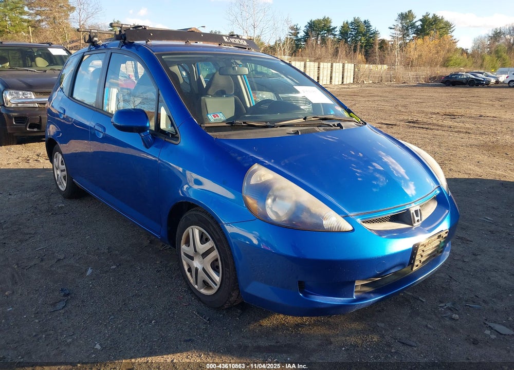 2008 HONDA FIT VIN: JHMGD38468S018836
