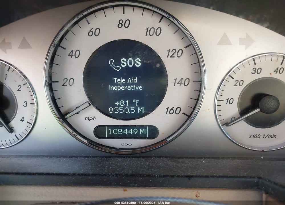 2008 MERCEDES-BENZ E 350 VIN: WDBUF56X18B192173
