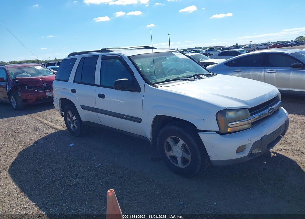 2002 CHEVROLET TRAILBLAZER LT VIN: 1GNDS13S022125092