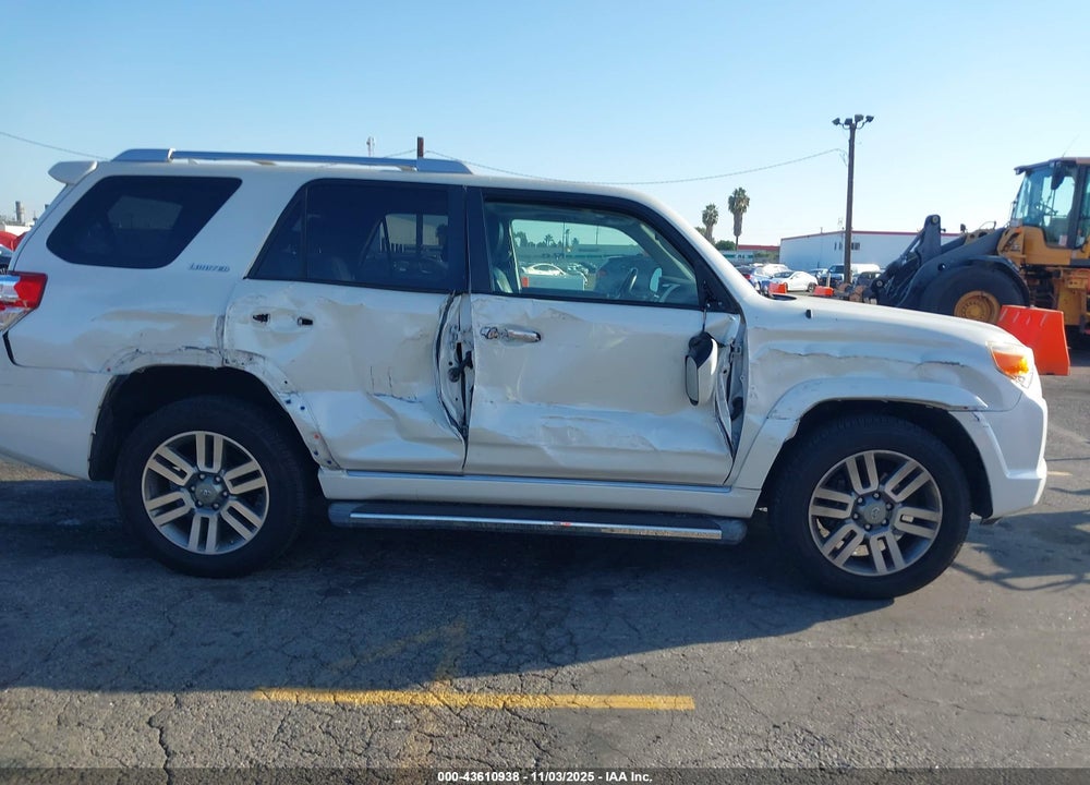 2011 TOYOTA 4RUNNER LIMITED V6 VIN: JTEBU5JR1B5054979