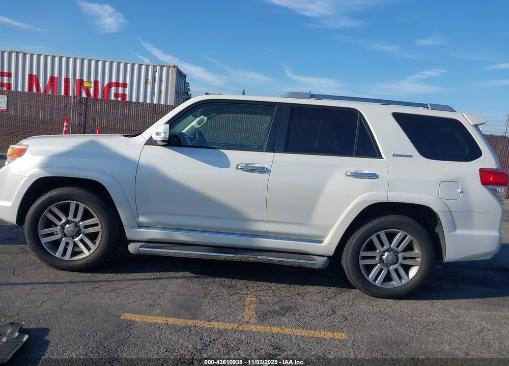 2011 TOYOTA 4RUNNER LIMITED V6 VIN: JTEBU5JR1B5054979