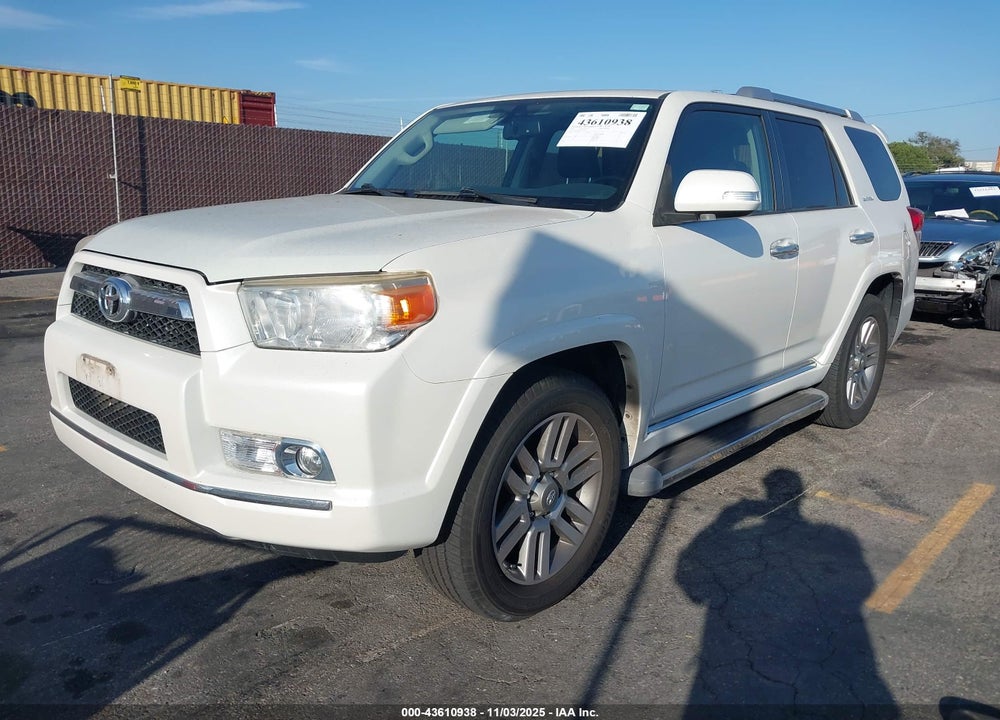 2011 TOYOTA 4RUNNER LIMITED V6 VIN: JTEBU5JR1B5054979