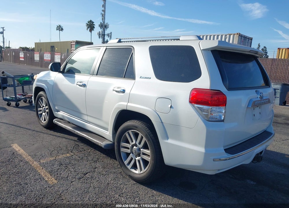 2011 TOYOTA 4RUNNER LIMITED V6 VIN: JTEBU5JR1B5054979