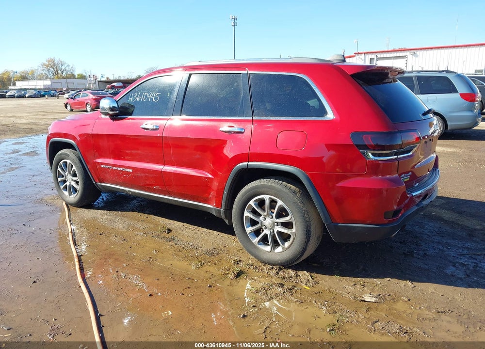2014 JEEP GRAND CHEROKEE VIN: 1C4RJFBGXEC341784