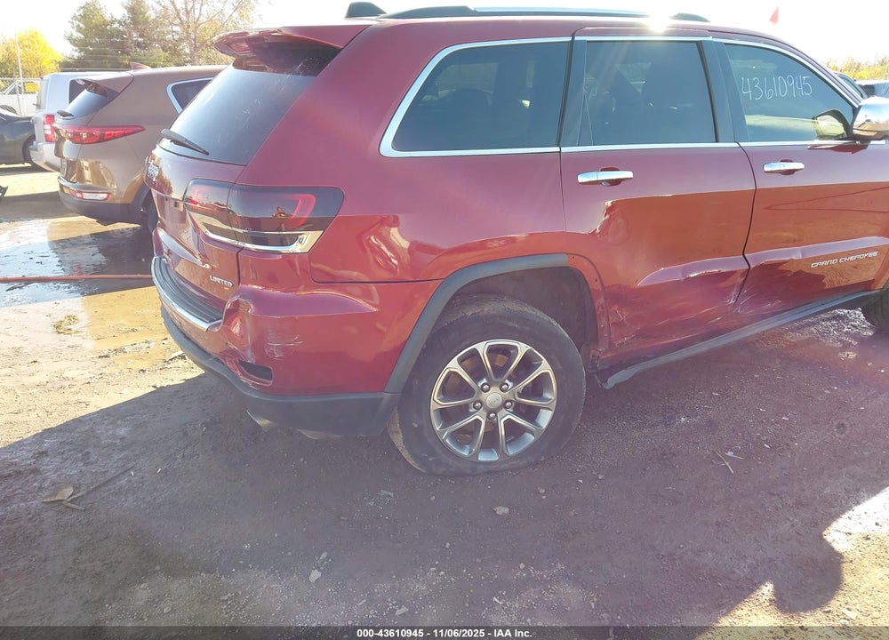 2014 JEEP GRAND CHEROKEE VIN: 1C4RJFBGXEC341784