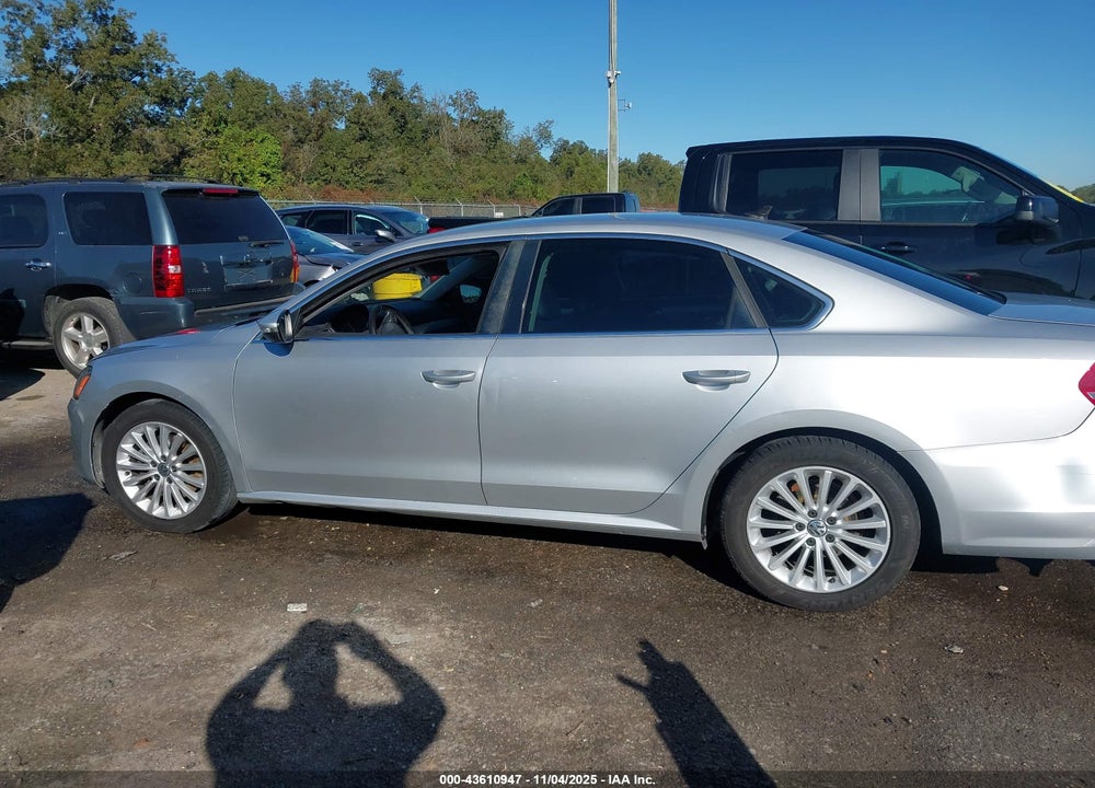 2012 VOLKSWAGEN PASSAT VIN: 1VWBH7A37CC023259