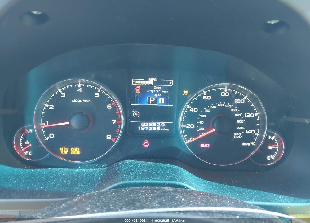 2014 SUBARU OUTBACK 2.5I LIMITED VIN: 4S4BRBLC3E3325971