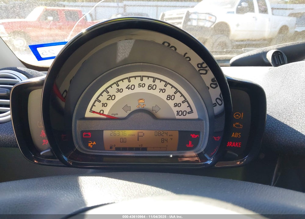 2014 SMART FORTWO PURE VIN: WMEEJ3BAXEK737620