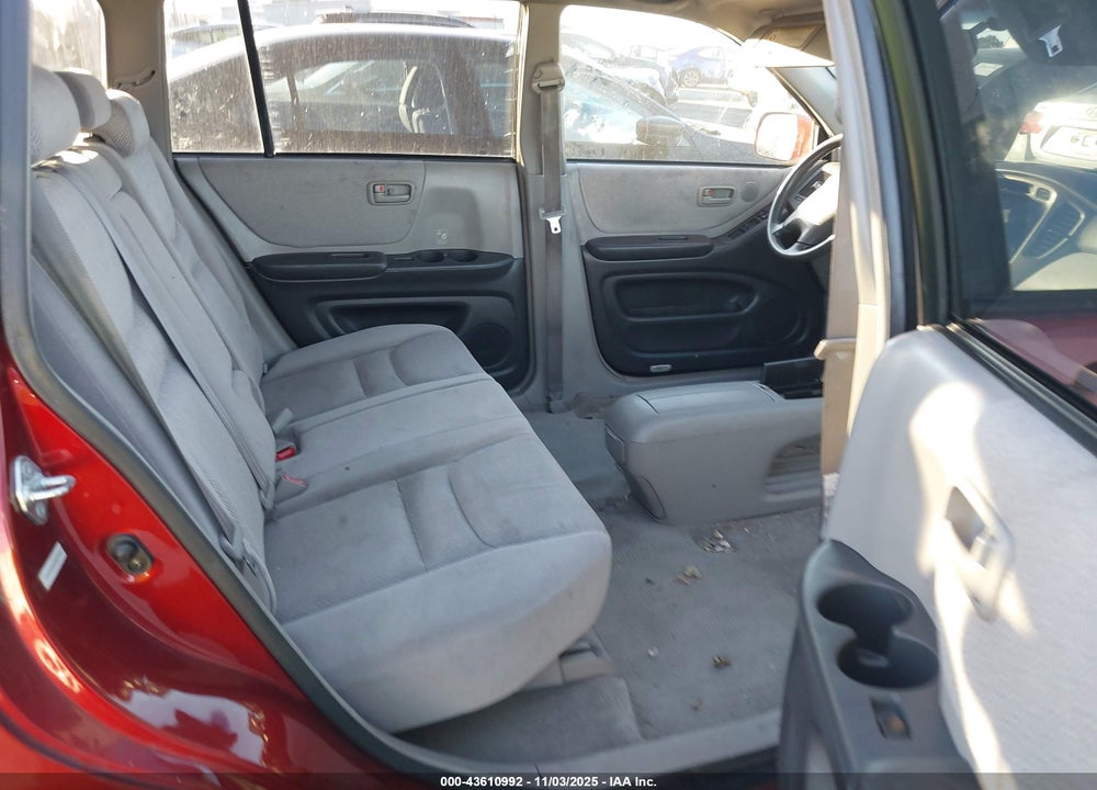 2002 TOYOTA HIGHLANDER V6 VIN: JTEGF21A020047964
