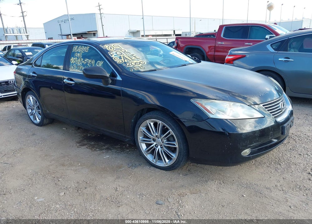 2009 LEXUS ES 350 VIN: JTHBJ46G392293734