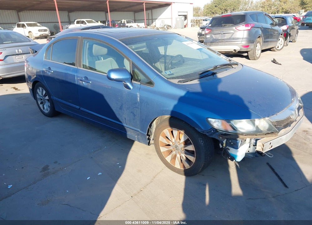 2009 HONDA CIVIC EX VIN: 1HGFA16839L001702