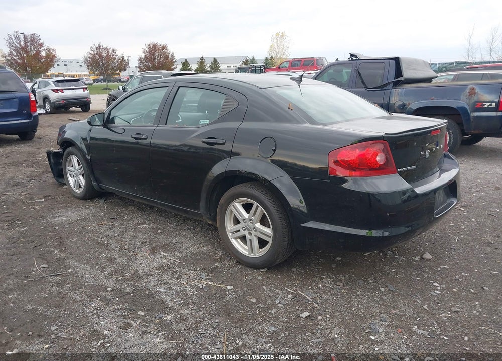 2012 DODGE AVENGER VIN: 1C3CDZCB2CN201395