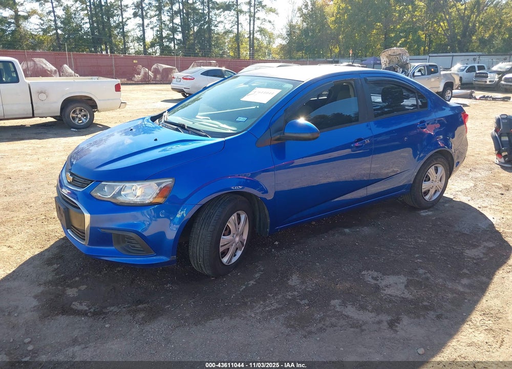 2017 CHEVROLET SONIC LS AUTO VIN: 1G1JB5SH6H4174103