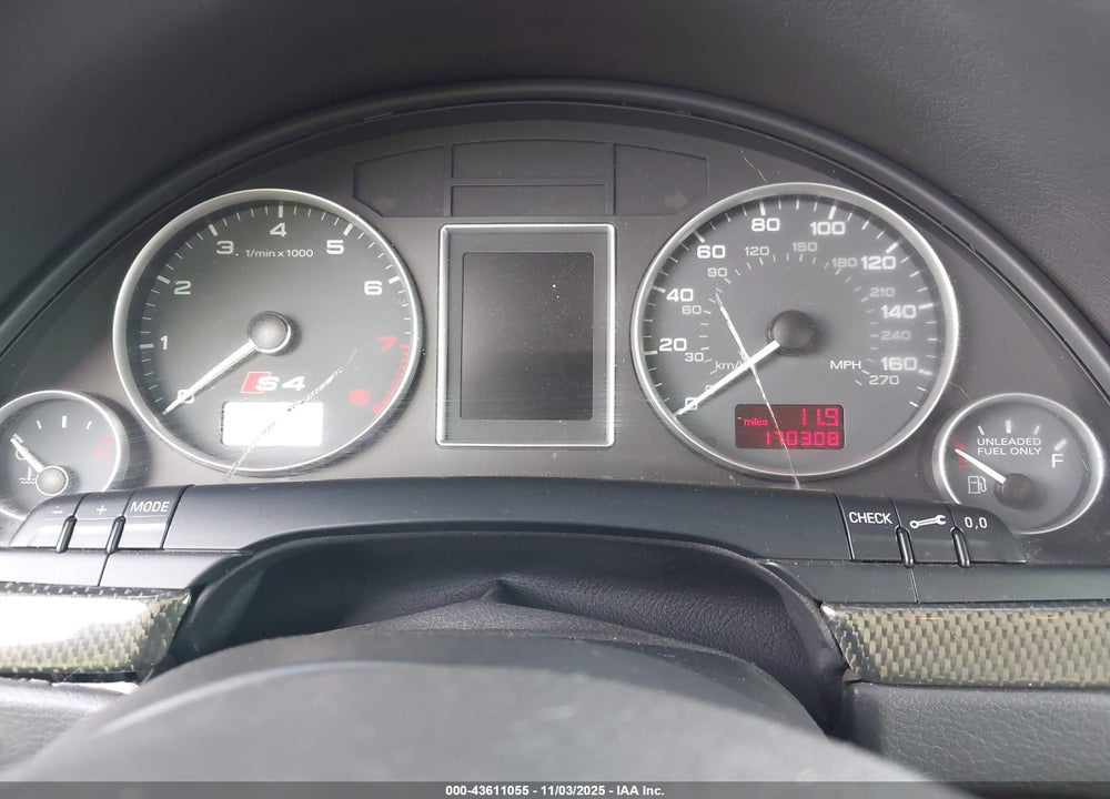 2007 AUDI S4 4.2 VIN: WAUGL78E97A044112