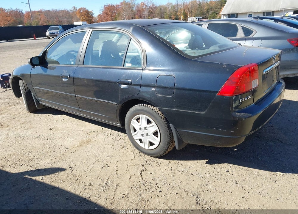 2003 HONDA CIVIC LX VIN: 1HGES165X3L020575