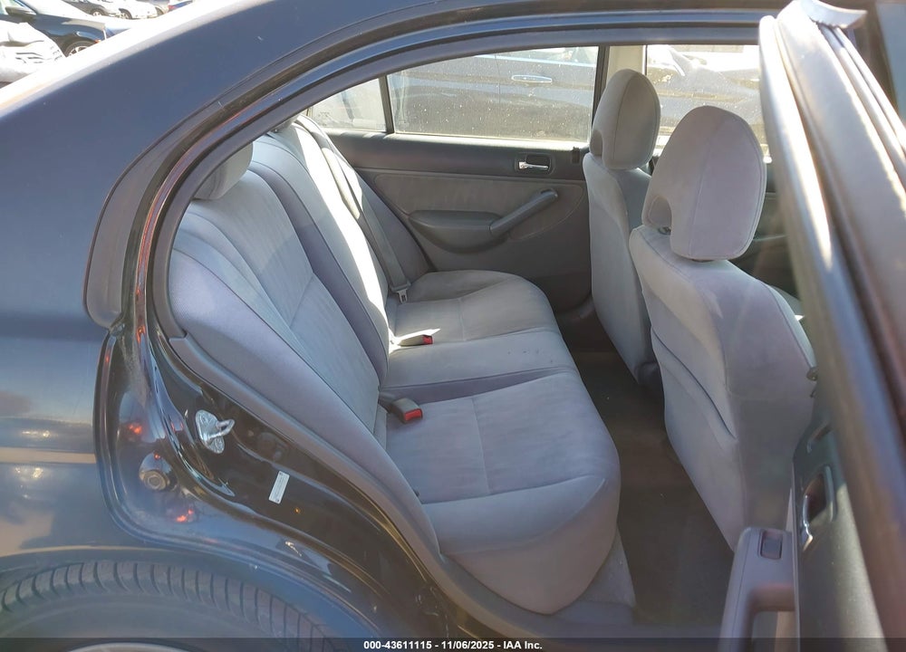 2003 HONDA CIVIC LX VIN: 1HGES165X3L020575
