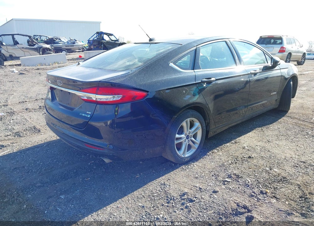 2018 FORD FUSION HYBRID SE VIN: 3FA6P0LU8JR101458