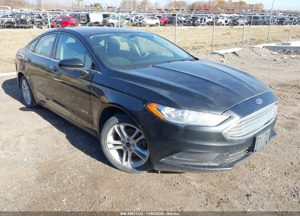 2018 FORD FUSION HYBRID SE VIN: 3FA6P0LU8JR101458