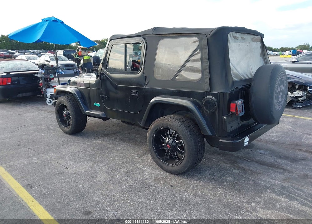 1997 JEEP WRANGLER SE VIN: 1J4FY29P4VP469163