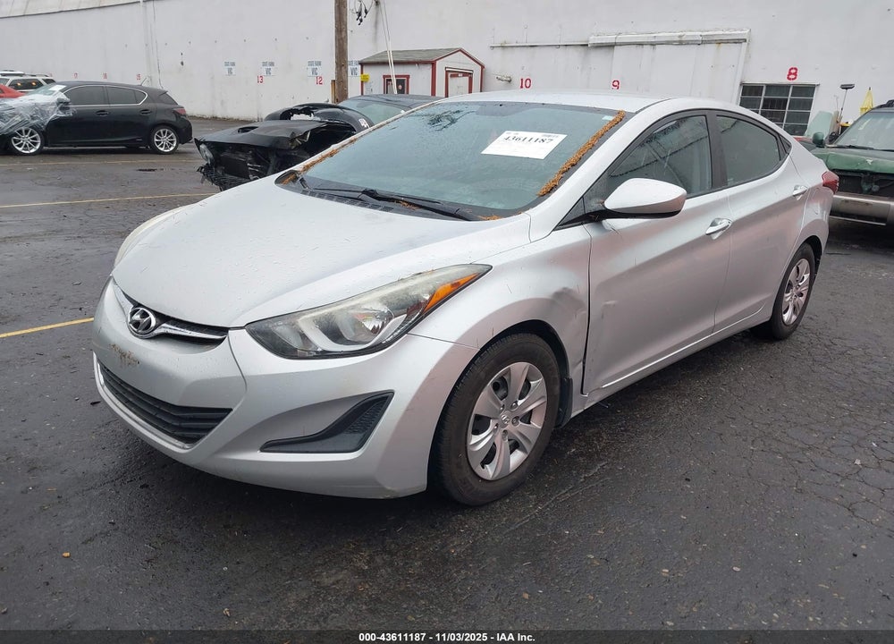 2016 HYUNDAI ELANTRA SE VIN: KMHDH4AE1GU483699